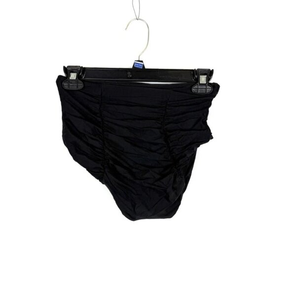 Becca Women’s Black High Rise Bikini Bottom Size M - Picture 2 of 3